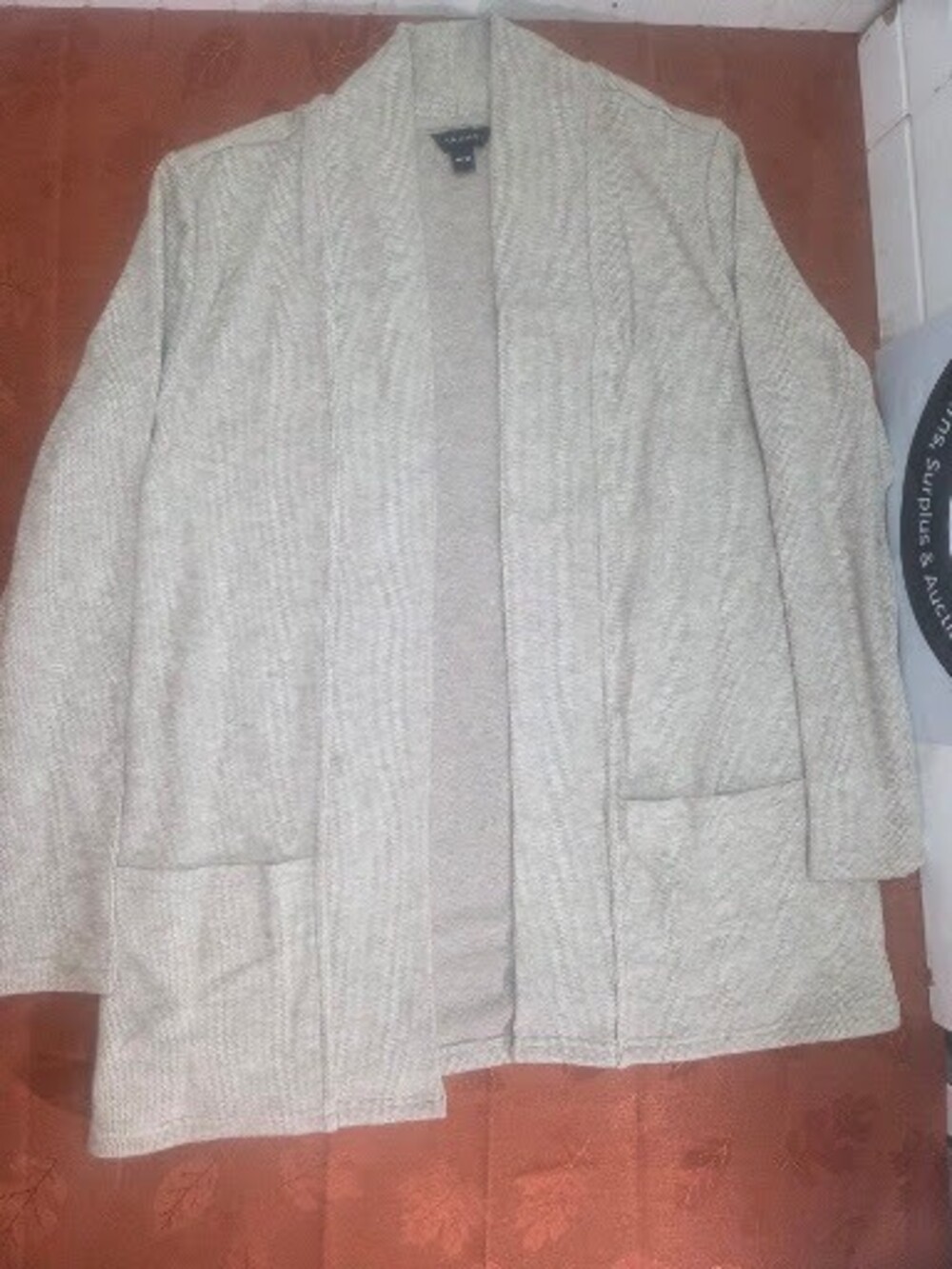 Tahari Women's Open-Front Cardigan Sweater (Size Medium)